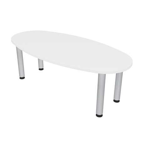 Skutchi Designs 33.5 in W, 69.5 in L, 29 in H, Engineered Wood Top, White HAR-BOVL-34X70-PT-09